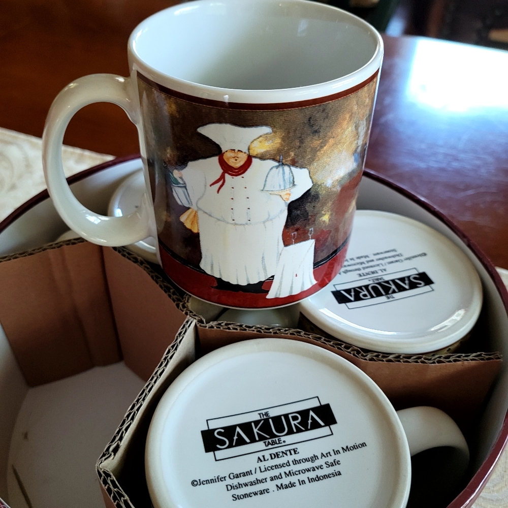 SAKURA Mugs AL Dente pattern.